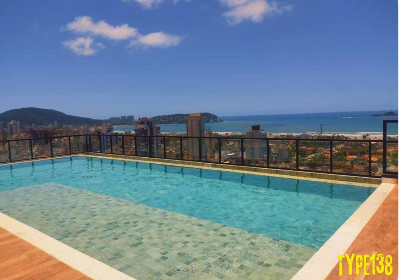 Apto Incrivel - Piscina No Rooftop - Vista Mar - 600m Enseada 公寓 *